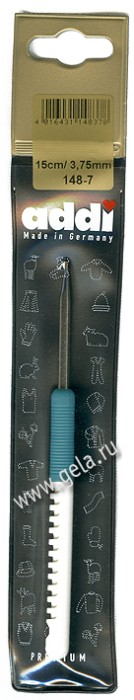 Крючок ADDI с пластиковой ручкой 15 см 148-7