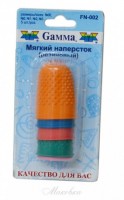 Наперстки резиновые, упак./5 шт., Gamma FN-002