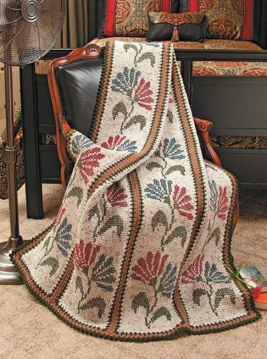 Пледы в тунисском стиле. Г.Уинклман