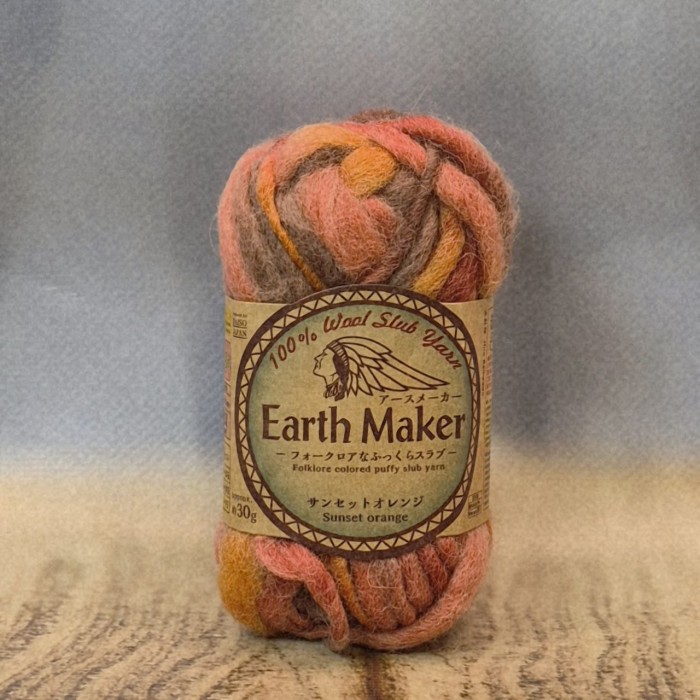 Пряжа ровница фитильная Earth Maker