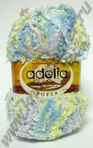 Пряжа плюшевая Adelia Sofia