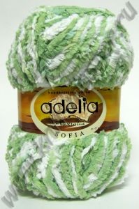 Пряжа плюшевая Adelia Sofia