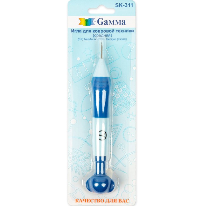 Игла Gamma для ковровой техники средняя (1.6 мм) SK-311