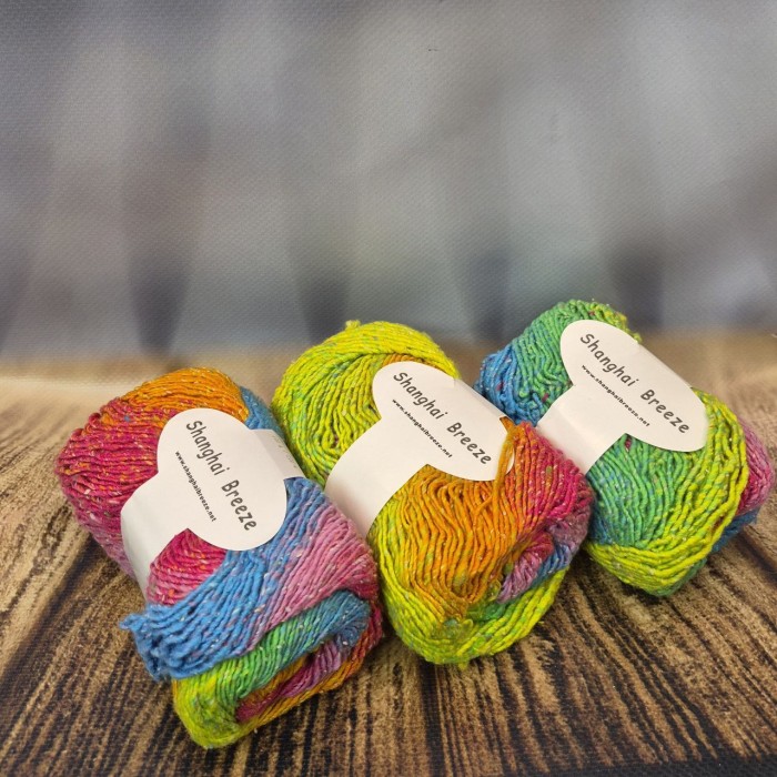 Пряжа Shanghai Breeze цвет Тропики