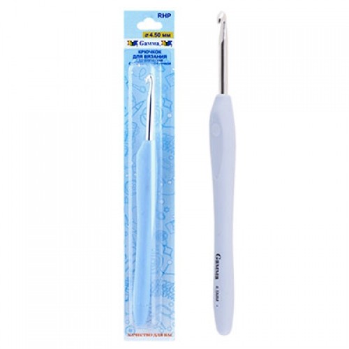 Крючок металлический с прорезиненной ручкой RHP