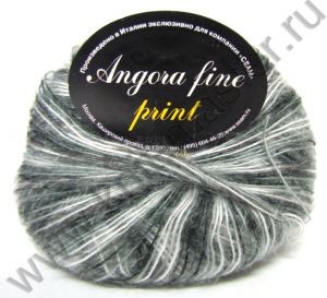 Пряжа СЕАМ Ангора фине принт