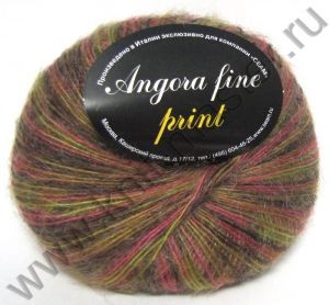 Пряжа СЕАМ Ангора фине принт
