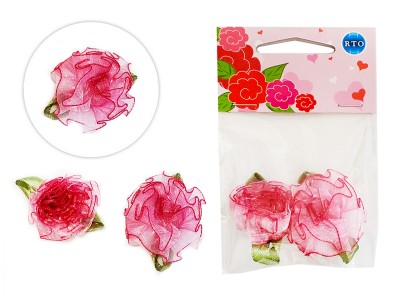 Украшение RTO пришивное Розочка капрон