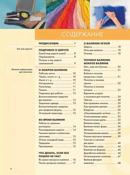 Фелтинг: курс для начинающих. Идеи и проекты.