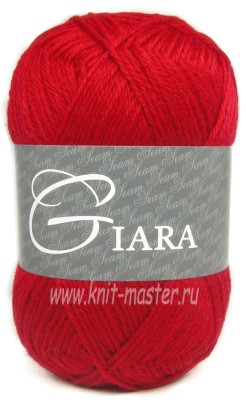 Пряжа СЕАМ Джиара цвет Вишня - 126