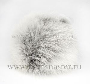 Помпон из меха кролика 9 см