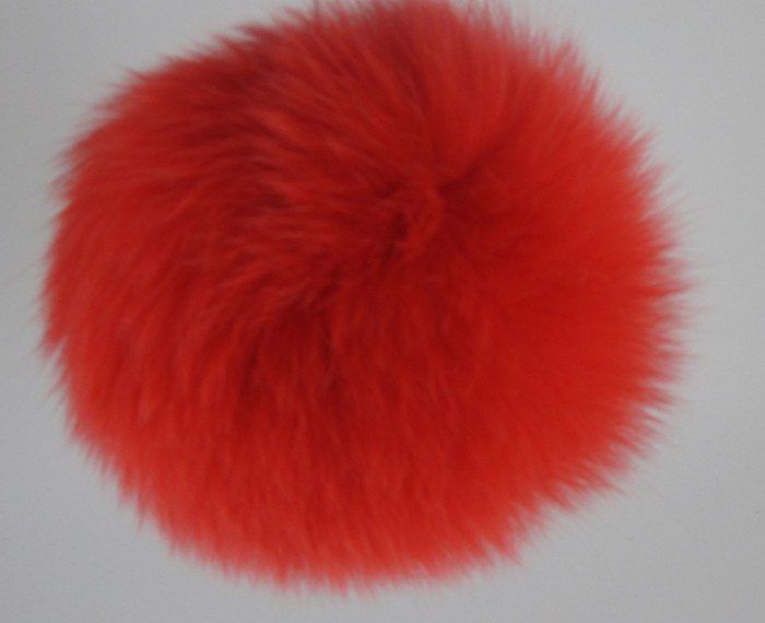 Помпон из меха песца 6 см
