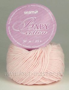 Пряжа СЕАМ Бэби коттон