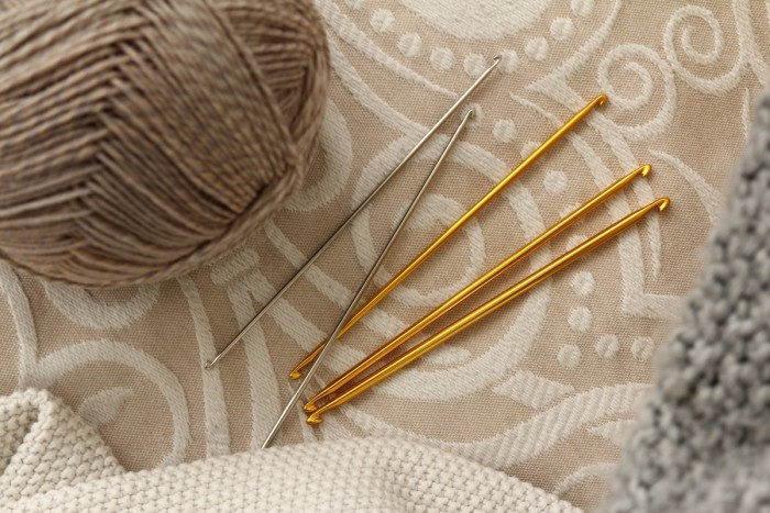 Крючок для тунисского вязания двухсторонний Gamma SH3