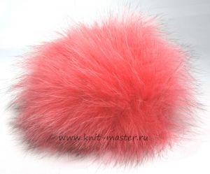 Помпон из меха песца 10 см