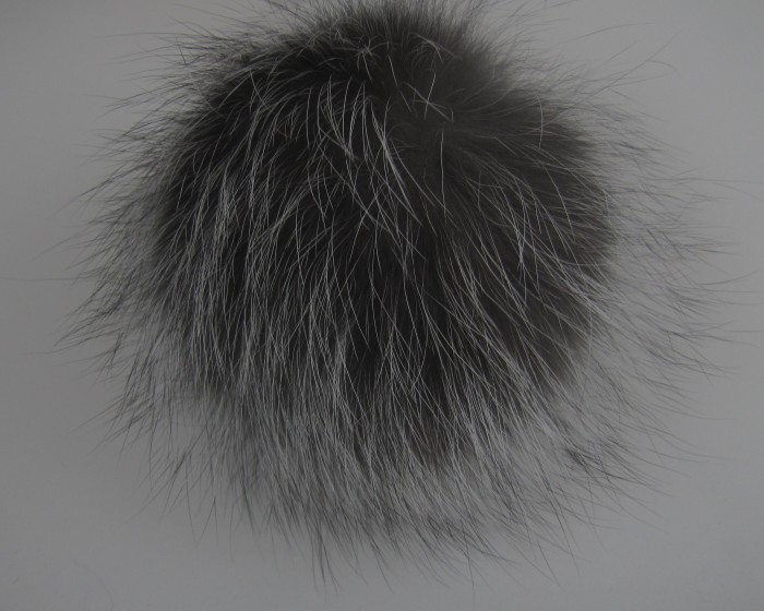 Помпон из меха лисы 6 см