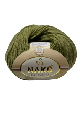 Пряжа Nako Pure Wool 3.5