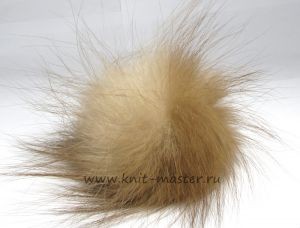 Помпон из меха лисы 5 см