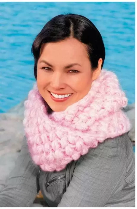 Объемные шарфы-снуды. Вяжем крючком Л.Вагнер