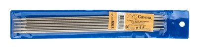 Спицы  ГАММА MK5 комплект 5 шт. 20 см 