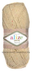 Пряжа Alize Cotton Gold Tweed
