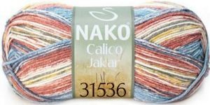 Пряжа Nako Calico Jakar
