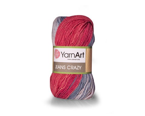 Пряжа YarnArt Jeans Crazy цвет 8204