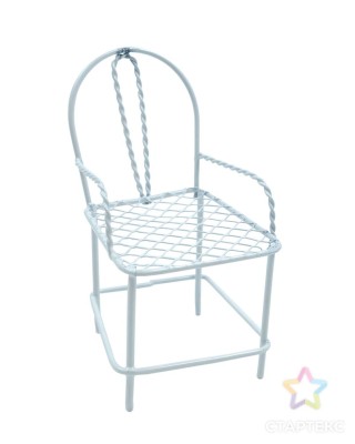 Миниатюра Металлическое мини-кресло 6