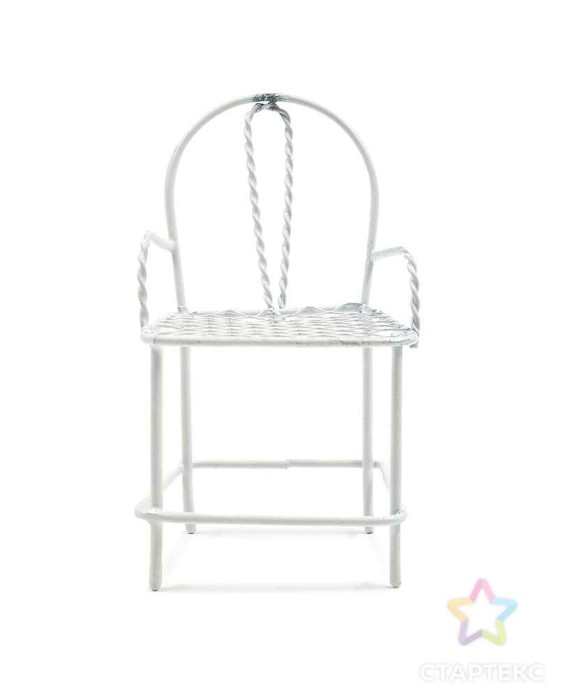 Миниатюра Металлическое мини-кресло 6