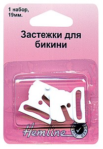 Застежка для бикини Hemline в форме цветка