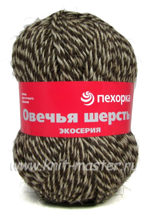 Пряжа Пехорка Овечья шерсть