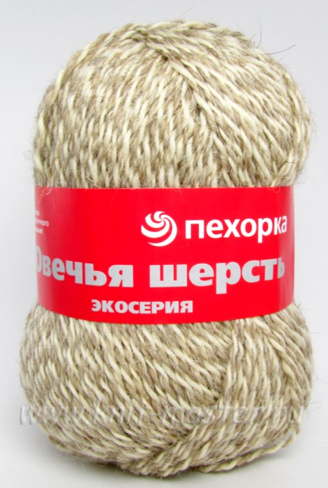 Пряжа Пехорка Овечья шерсть