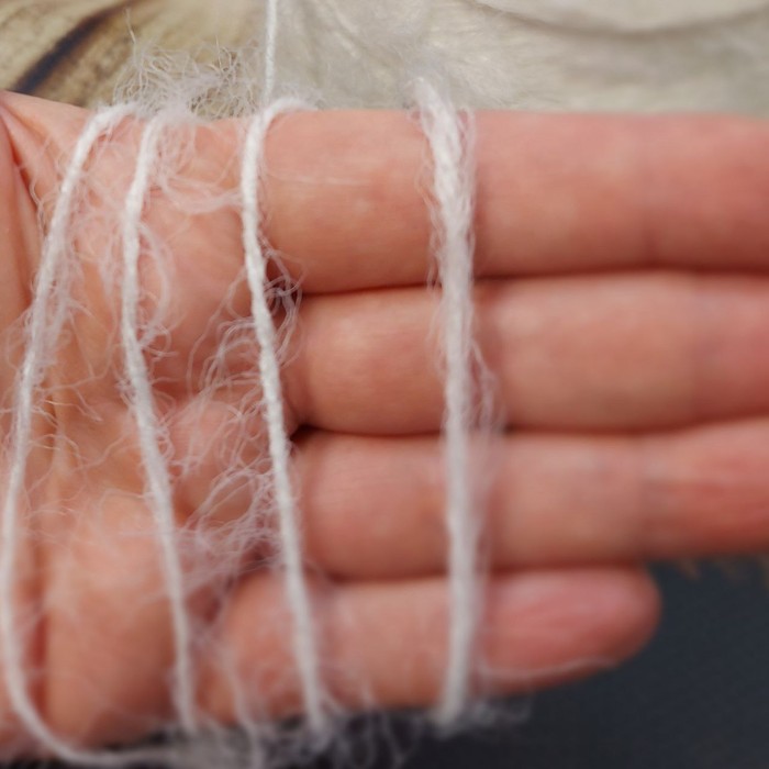 Пряжа травка Axus - цвет Экрю