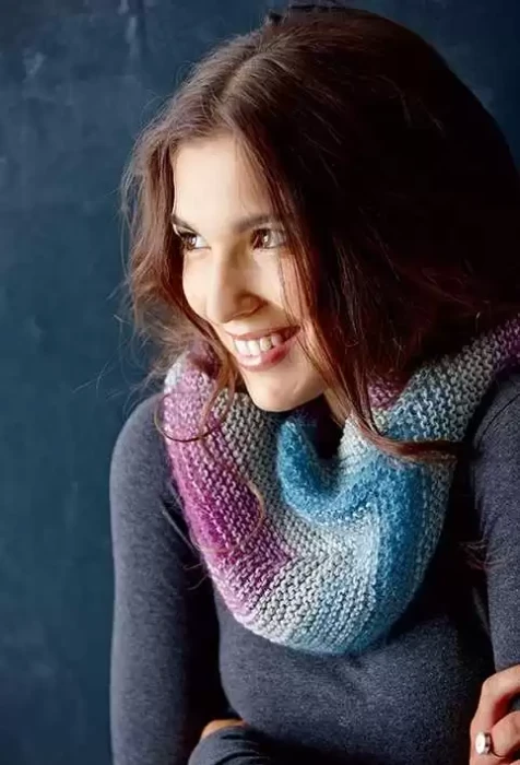 Вяжем градиентным узором: Модели с мягким переходом цвета: Техника «омбре»! Спицы