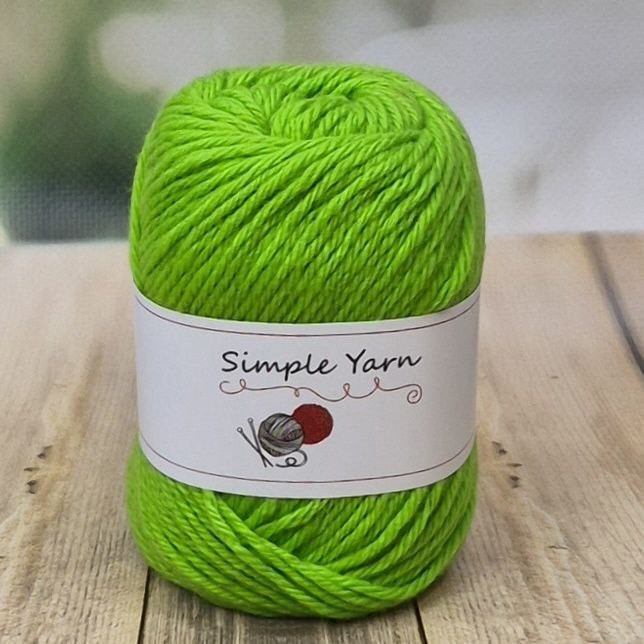 Пряжа Simple Yarn Торонто цвет Яркая зелень