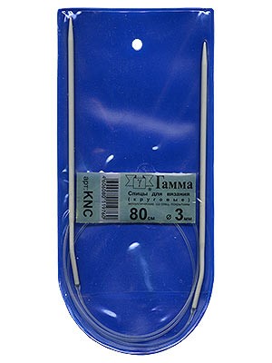 Спицы круговые Гамма KNC 80 см