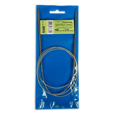 Спицы Гамма MKN круговые на металлической леске 100 см 