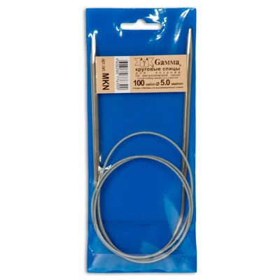 Спицы Гамма MKN круговые на металлической леске 100 см 