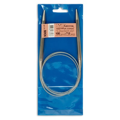 Спицы Гамма MKN круговые на металлической леске 100 см 