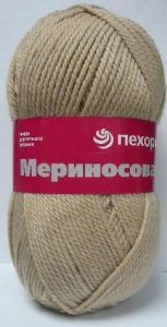 Пряжа Пехорка Мериносовая