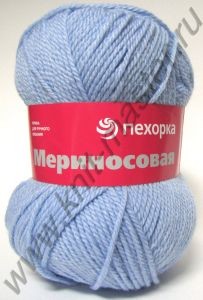 Пряжа Пехорка Мериносовая