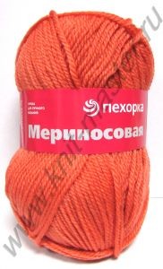 Пряжа Пехорка Мериносовая