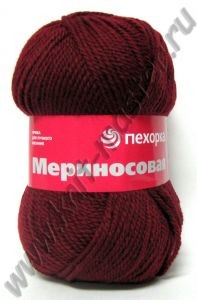 Пряжа Пехорка Мериносовая