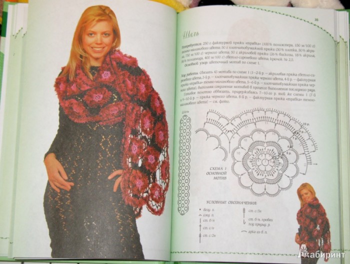 Энциклопедия вязания. Шарфы, Платки, Палантины, Перчатки, Варежки