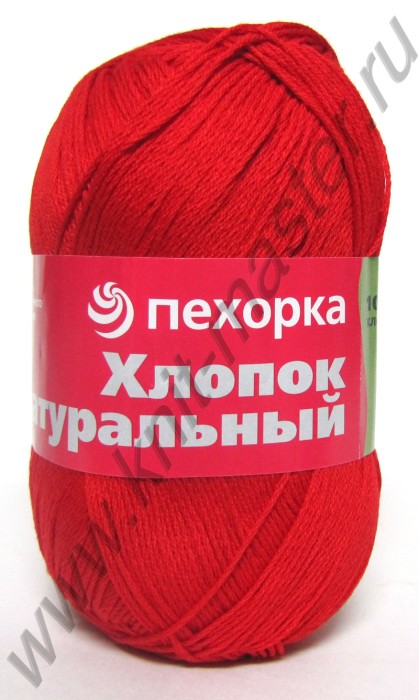 Пряжа Пехорка Хлопок натуральный 425м