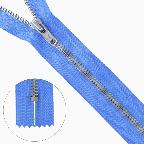 Молния Джинсовая Металл 20 см