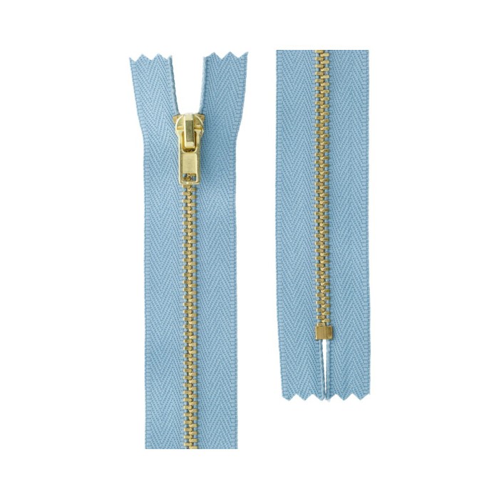 Молния Джинсовая Металл 20 см