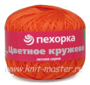 Пряжа Пехорка Цветное кружево