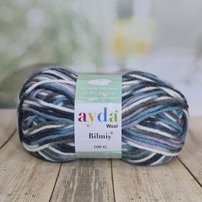 Пряжа полушерсть Ayda Bilmis