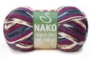 Пряжа Nako Super Inci Hit Jakar